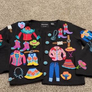 Michael Simon Western Knit Cardigan